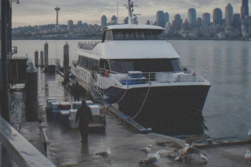 The narrow channel at Deception Pass, one highlight of a full-day whale watching tour from Seattle with Evergreen Escapes, ten and a half hours end to end, rated 4.8 across 22 reviews and priced from $368 per person.